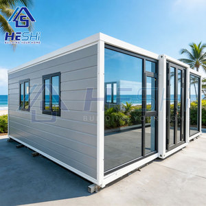 Oferta Especial: Casa Contenedor Prefabricada Expandible de 20 y 40 Pies, con 1, 2, 3, 4 o 5 Dormitorios, Plegable, en Venta, Construcción de Viviendas Pequeñas - Product Image 2