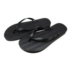 Chanclas Clásicas Negras al por Mayor para el Mercado Africano, Sandalias de Playa Duraderas con Textura Ondulada, Antideslizantes, para Verano - Product Image 2