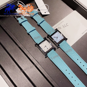 Reloj de Cuarzo para Mujer Marca H de Lujo 2023, Nuevo Diseño Moderno, Caja Cuadrada de Acero Inoxidable 316L, Estilo Ejecutivo, Joyería - Product Image 5