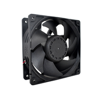 Ventilateur axial DC sans balais 120 mm, haut débit d'air, 120x120x38, résistance aux hautes températures, ventilateur DC 12V 24V, ventilateur axial pour racks de serveurs