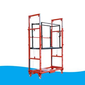 Échafaudage pliable 500Kg Portable pliant homme 18M levage 12M 125 Kg échafaudage Plates-formes élévatrices électriques mobiles élévateur d'échafaudage - Product Image 2