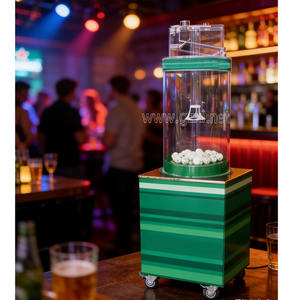 Máquina de Sorteo de Lotería Acrílica LUCKYS para Sorteos de Dinero en Línea, Competencias, <span class=keywords><strong>Keno</strong></span> y Juegos de Bolas, Capacidad <span class=keywords><strong>50</strong></span>- - Product Image 5