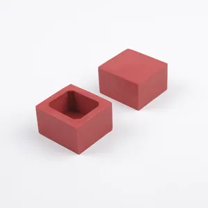 Bouchons et bouchons carrés en silicone en plastique personnalisés pour résistance à la chaleur