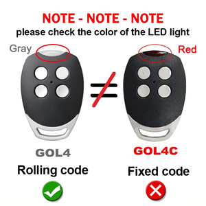 Control Remoto de Código Variable de 433.92MHz para Puerta de Garaje Ditec GOL4 BIXLS2 BIXLP2 <span class=keywords><strong>BIXLG4</strong></span> - Product Image 3