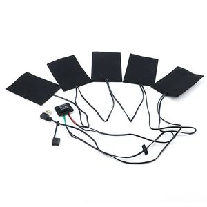 Hoja de grafeno segura y energéticamente eficiente Calentador infrarrojo de grafeno Smart Wear de 5V - Product Image 1