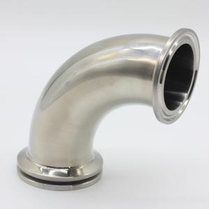 Cấp Thực Phẩm SS304 SS316L Đánh Bóng Thép Không Gỉ Uốn Cong Kẹp Khuỷu Tay Hàn Khuỷu Tay 90 Độ Khuỷu Tay - Product Image 5