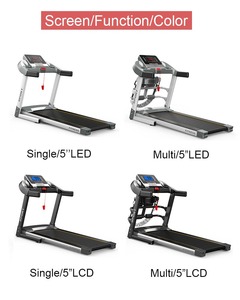 Tapis roulant motorisé pliable avec inclinaison manuelle, écran et <span class=keywords><strong>Bluetooth</strong></span> pour l'entraînement <span class=keywords><strong>cardio</strong></span> à domicile - Product Image 4
