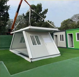 Maison conteneur pliable modulaire en acier préfabriquée de type Z, la plus populaire, pour usage hôtelier - Product Image 2