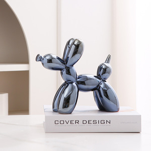 Statues décoratives créatives en céramique plaquée or sur le thème des plantes <span class=keywords><strong>et</strong></span> des animaux, style Art Déco, petits accents décoratifs pour la maison, sculptures pour mariage - Product Image 3