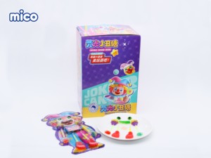 Bonbons amusants et délicieux en forme de pizza qui font le bonheur des enfants (gummies pizza + œufs au chocolat originaux). - Product Image 5