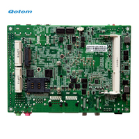 Carte mère Qotom Mini PC 3,5 pouces pour usage industriel, processeur Celeron intégré