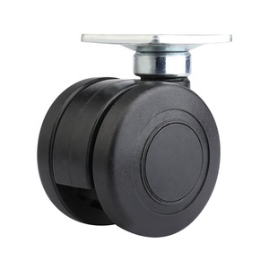 Light Duty Nylon PA Swivel Caster Wheels 2-3 Inch with Total Brake 35-40KG Load Low Freight for <b>Trolley</b> and Furniture - Product Image 1