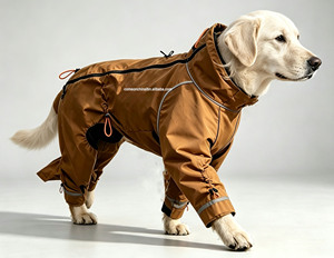 Chaqueta Impermeable y Cortavientos para Perro, con Reflectores y Cordón Ajustable, para Senderismo y Actividades al Aire Libre en Invierno, para Perros Medianos y Grandes - Product Image 5