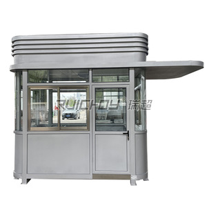 Cabine de sécurité en alliage d'aluminium, abri extérieur moderne et portable pour la gestion des propriétés - Product Image 4