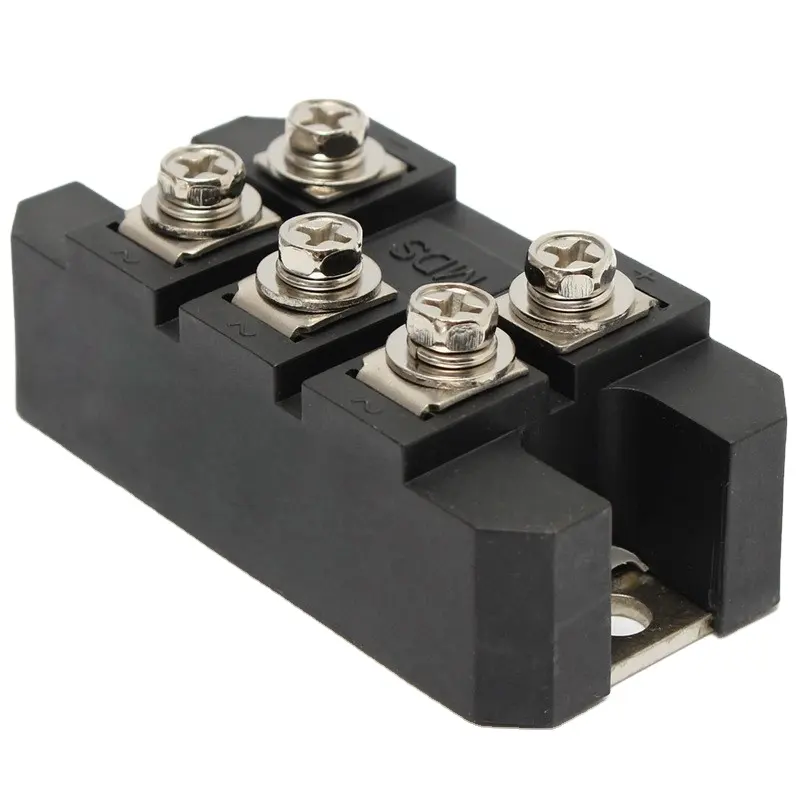 Lonten Calda MDS150A 3-Phase Diodo Raddrizzatore A Ponte 150A Amp 1600 V Rame 150 Gradi Celsius 80x40x33 millimetri Della Cassa del Metallo Ponte di Diodi di Controllo