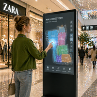 Pantalla LCD OEM para Carteles, Pantalla Táctil Interior, Soporte de Señalización Digital y Kiosco para Unidad de Pantalla Publicitaria WiFi