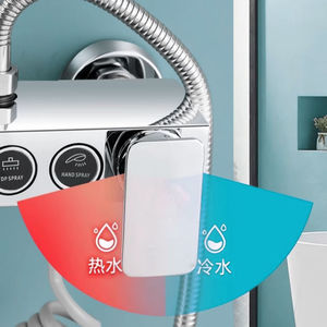 Mitigeur de douche thermostatique en laiton haute pression à touches LED, économie d'eau, anti-corrosion, autonettoyant, EN817CE, pour hôtel, 5 ans de garantie - Product Image 2
