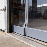 Rideau de porte magnétique en PVC en gros, barrière industrielle d'usine à économie d'énergie