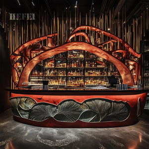 Modular Metal Bar <strong>Counter</strong> | Stainless Steel <strong>Reception</strong> Desk | Custom Designs - Product Image 3