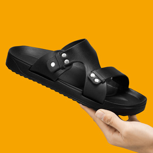 Arch <b>Support</b> Men Slides Slippers Summer Beach Outdoor Casual Walking Shoes Teenager Antiskid Sandals Insole Cotton Lining EVA - Product Image 4