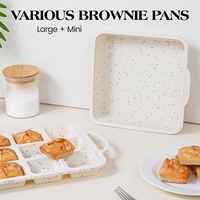Moule à pain et à gâteau en silicone SILIKOLOVE, forme carrée, LFGB, antiadhésif, sans BPA, avec cadre renforcé en métal, pour toast et brownie