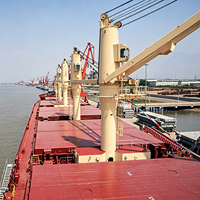 Grue marine sur pont personnalisée de 1 à 50 tonnes pour la manutention de navires, des barges de fret, des bateaux de pêche et le levage maritime général en chantier naval