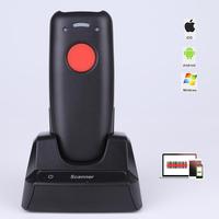 Escáner de Código de Barras Portátil Scanhero 1092BT, Bluetooth 1D, Mini Inalámbrico USB de Mano con CCD, Compatible con IOS, Android y Windows