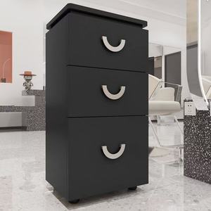 Carrito de Peluquería con Gabinete de Herramientas Inalámbrico, Gabinete de Madera Maciza de Una o Dos Caras, Especial para Salón de Belleza - Product Image 2