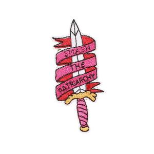 Parche de Tela <span class=keywords><strong>Bordado</strong></span> a Máquina Termoadhesivo al por Mayor, Parche de <span class=keywords><strong>Bordado</strong></span> <span class=keywords><strong>Feminista</strong></span>, Servicio Personalizado Disponible - Product Image 5