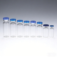 Flacons en verre écologiques standard populaires de 10 ml avec fermeture anti-fuite pour échantillons de liquides et de poudres chimiques et pharmaceutiques sécurisés