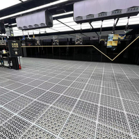 30mm Dicke Schnell Entwässernde Ineinandergreifende Gitterbodenplatten PP Hochbelastbar Rutschfest für Fahrzeugwaschanlagen