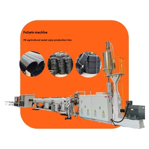 Plastic Pp Pe Ppr Hdpe Polyethylene Water Supply Drainage Sewage Gas Pipe Tube Extrusion Making Machine