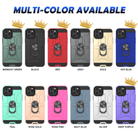 Populaire Ontwerp Cd Patroon Patch Met Metalen Ring Telefoon Case Back Cover Voor Redmi 10C Note 10 11 Pro Max