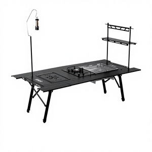 Tavolo Pieghevole in Lega di Alluminio Leggero, Tavolo Tattico IGT con Piastre di Assemblaggio Fai-<span class=keywords><strong>da</strong></span>-te, Tavolo <span class=keywords><strong>da</strong></span> <span class=keywords><strong>Campeggio</strong></span> e <span class=keywords><strong>da</strong></span> Tè, Lusso Accessibile - Product Image 1
