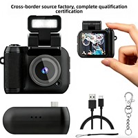 Y4000 Taşınabilir Mini Cep Kamerası Öğrenci Kampüs Fotoğraf Video Kaydedici Başparmak Boyutunda Çocuk Kamerası TF Kart USB ABS Malzeme 1-5MP