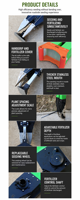 Outils agricoles, semoirs, planteurs de maïs, machines à planter et engrais