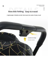Poussette professionnelle pour nouveau-nés, multifonctionnelle, légère, confortable, pliable, siège auto pour bébé