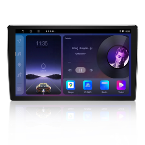 Universal 10 pulgadas 2Din IPS pantalla <span class=keywords><strong>Android</strong></span> 10 coche estéreo reproductor DSP GPS CarPlay RGB 4K portátil 2 + 32G Radio Multimedia - Product Image 1