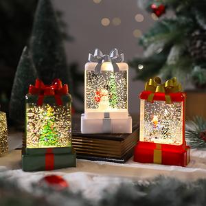 Guaranteed Quality Bestwish High Quality Reusable Santa Claus Night Light Indoor Luminous Plastic Lamp Ornaments for <b>Christmas</b> - Product Image 4