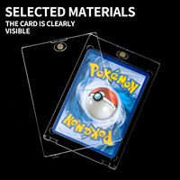 Étui magnétique One Touch 35PT pour cartes, protection UV, étui transparent en acrylique pour cartes de sport (baseball, football) et cartes à collectionner TCG
