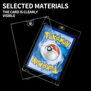 Étui magnétique One Touch 35PT pour cartes, protection UV, étui transparent en acrylique pour cartes de sport (baseball, football) et cartes à collectionner TCG - Product Image 3