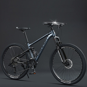 Bicicleta de Montaña 2026 Nueva con Suspensión Completa y Velocidad Variable, Cuadro de Acero al Carbono, Rodada <span class=keywords><strong>26</strong></span>/<span class=keywords><strong>27</strong></span>.<span class=keywords><strong>5</strong></span> Pulgadas para Adultos - Product Image 3