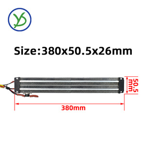 220V 2000W YIDU gran oferta 336A2 PTC calentador de aire PA66 protección contra sobrecalentamiento PTC elemento calefactor calentadores de cerámica 380*50*26mm AC DC - Product Image 6