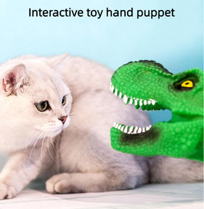 Mens-Kat Interactief Speelgoed Schrikt Katten Plagen Katten Artefact Huisdierbenodigdheden Haaienhandpop - Product Image 2