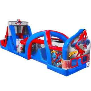 Spider Man Spiderman China Cheap Inflatable Obstacle Course For Sale