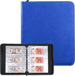 Paquete de 30 Fundas para Colección de Monedas con 180 Bolsillos y 11 Agujeros, Recambios de Álbum para Monedas de Papel de Doble Cara con 3 Bolsillos para Coleccionistas - Product Image 1