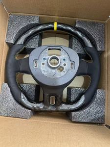 Volante Deportivo de Fibra de Carbono para vw <span class=keywords><strong>Volkswagen</strong></span> <span class=keywords><strong>Golf</strong></span> 4/5 Mk4 <span class=keywords><strong>GTI</strong></span> Passat B5 Jetta R32, Plug and Play - Product Image 5