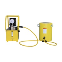 Vérin hydraulique à simple effet de 40 tonnes avec retour de charge, types horizontaux de vérins hydrauliques