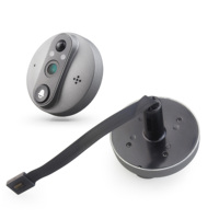 Visiophone intelligent Tuya 5000 mAh avec audio bidirectionnel, vision nocturne IR et détection de mouvement PIR pour la sécurité domestique PST-DB06T