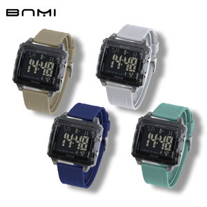 Montre numérique carrée pour les tendances Montre électronique à affichage analogique Chronomètre <span class=keywords><strong>Réveil</strong></span> multifonctionnel Montre numérique carrée - Product Image 3